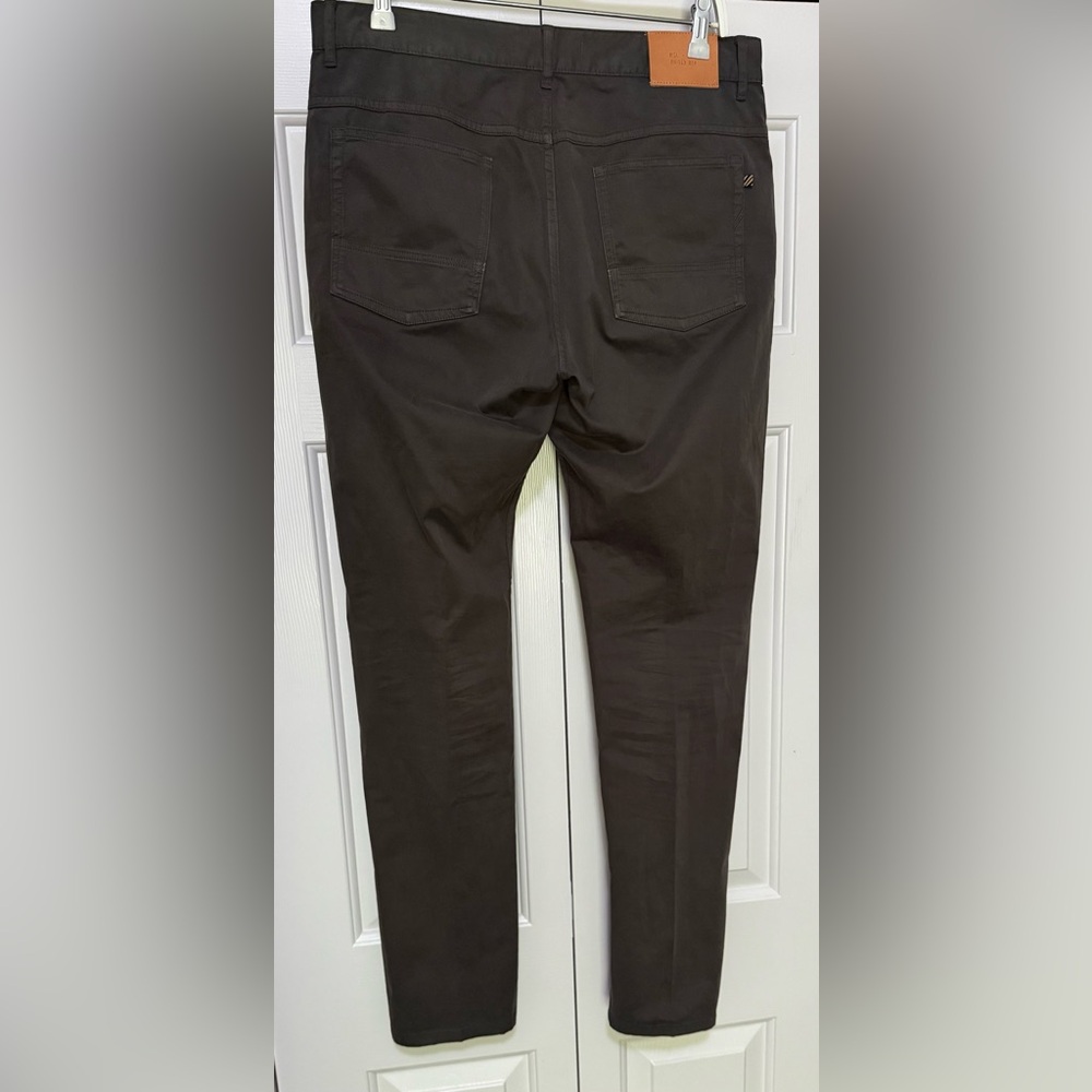 Billy Reid Dark Brown Chinos - Picture 4 of 9
